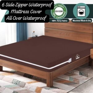 6 SIDE ZIPPER WATERPROOF MATTRESS COVER