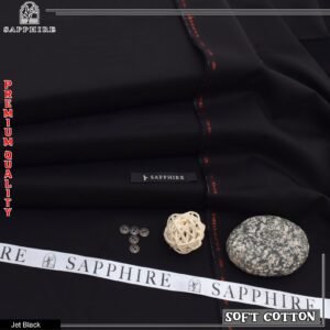 Sapphire Men’s Luxury Supreme Soft Cotton Fabric – 4.5 Meter Summer Collection