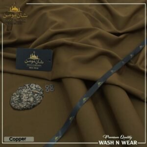 Shan e Momin Men’s Premium Extra Luxury Summer Wash & Wear Fabric – 4 Meter