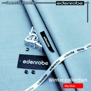 EDENROBE Karandi Khadar Unstitched Suit β Luxury Winter Collection