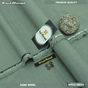 Gul Ahmed Semi Wool Luxury Premium Quality Winter Fabric – 4 Meter