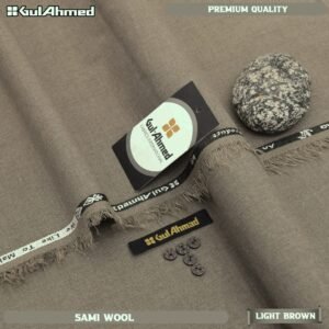 Gul Ahmed Semi Wool Luxury Premium Quality Winter Fabric – 4 Meter
