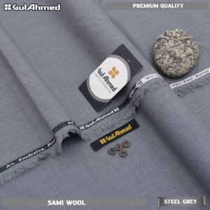 Gul Ahmed Semi Wool Luxury Premium Quality Winter Fabric – 4 Meter
