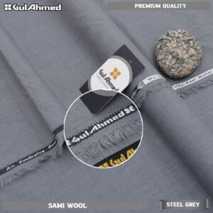 Gul Ahmed Semi Wool Luxury Premium Quality Winter Fabric – 4 Meter