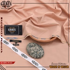 GRACE Men’s Super Luxury Summer Wash & Wear Fabric