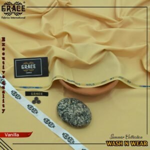 GRACE Men’s Super Luxury Summer Wash & Wear Fabric