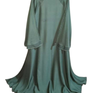AMH ABAYA HUB Full Flair Abaya – Nida Fabric